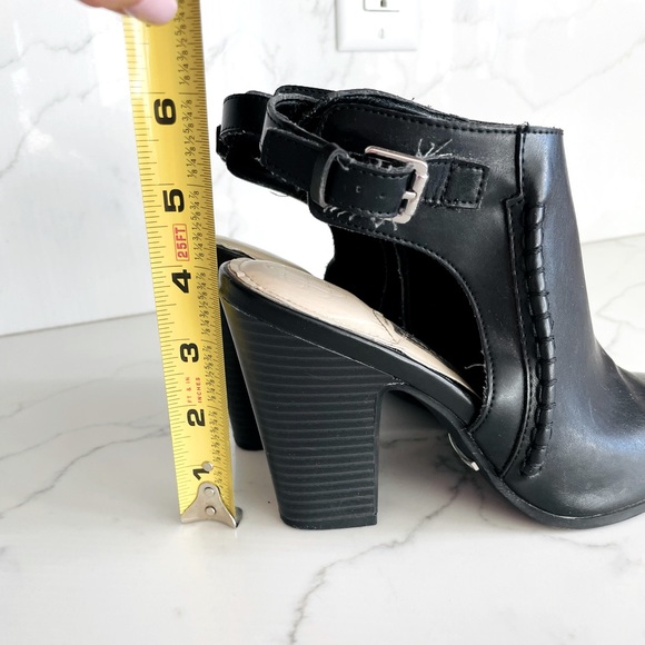 Dana Buchman Black Buckle Mules - Picture 7 of 10